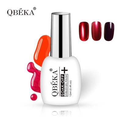QBEKA Tırnak Gel Polish Tırnak UV Polish Çok Renkli Seçim SGS,FDA,MSDS Sertifikalı