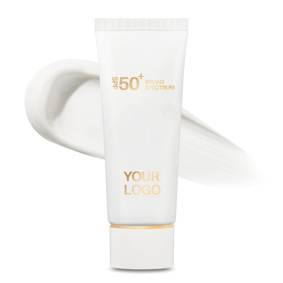 SPF 50 Erkekler İçin Güneş Koruyucu Geniş Spektrumlu UVA/UVB Koruması Hafif Beyaz kalıbı yok