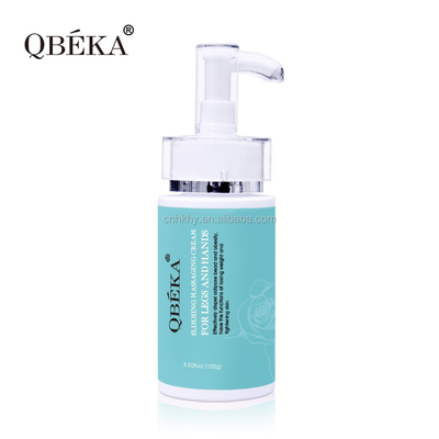 Kilo kaybı için vücut zayıflatıcı masaj cihazı QBEKA Jojoba yağı bacaklar ve eller için sıcak krem