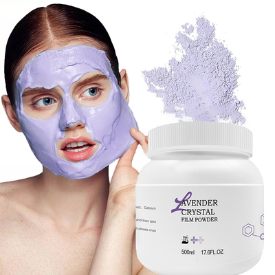 Ev Peel-Off Lavanda Jelly Mask Yüz Spa Anti Yaşlanma Hidratasyon Tozu Maskesi Özel
