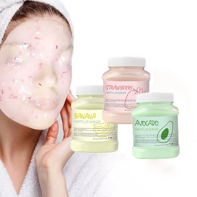Yüz Bakımı için 650g Toplam Organik Meyve Maske Tozu DIY Kristal Jelly Maske Ürünü