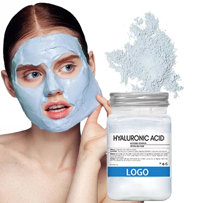 Yüz Jelly Maske Anti yaşlanma Nemlendirici Gül yaprakları Beyazlaşma Yüz Maske Tozu Özel etiket