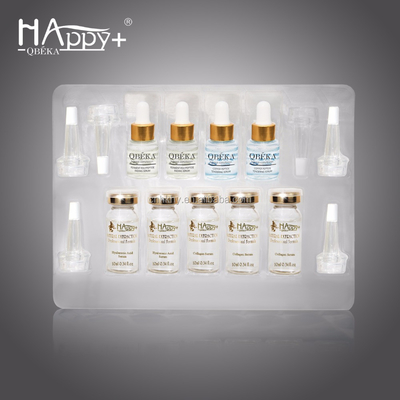 QBEKA En Popüler Anti kırışıklık aydınlatıcı serum kümesi Kollajenli cilt canlandırıcı