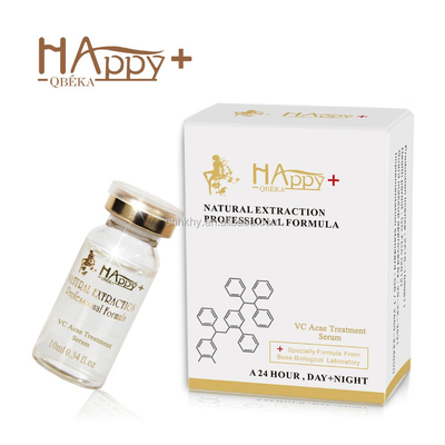QBEKA Happy Cosmetics Levorotatory VC Original Liquid Bio Serum ile sivilce yara izlerini kaldırın.