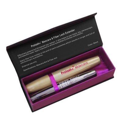 Prolash Mascara Fiber Lash Extender Yarım Kalıcı Su geçirmez Siyah Kirpik Uzantısı
