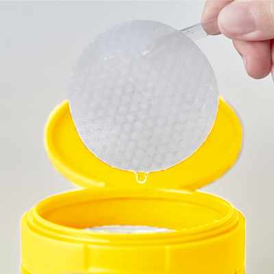 PHA ölü cilt bakımı ve soyutlama için 60 sayfa özel logo kalp yaprağı toner yastığı