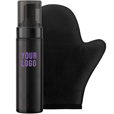 Renk Düzeltme Kendini Tanner Kit Kendini Tanning Mitt Uygulayıcı Karanlık Tanning Mousse ile