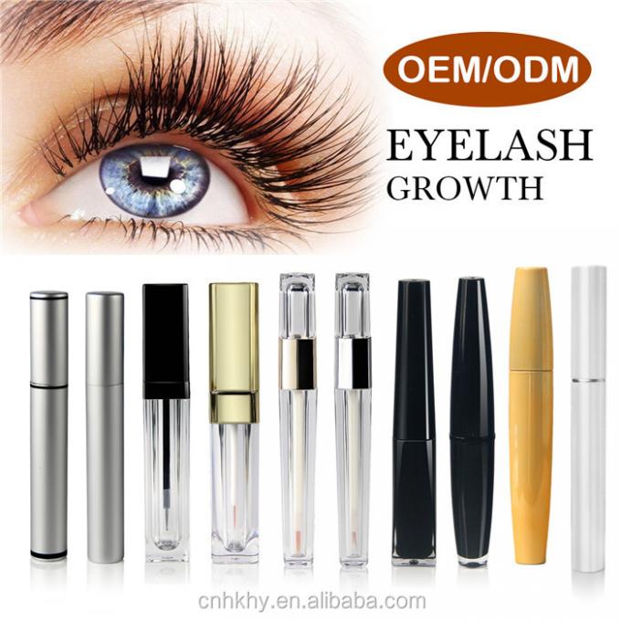 Tek renkli Lash Büyüme Artırıcı Serum Mutlu Paris Şeffaf Organik Vegan Formülü 0