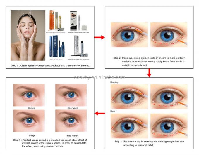 Lashtonic Eyelash and Brow Growth Enhancer 5ml daha kalın kirpik isteyenler için 3
