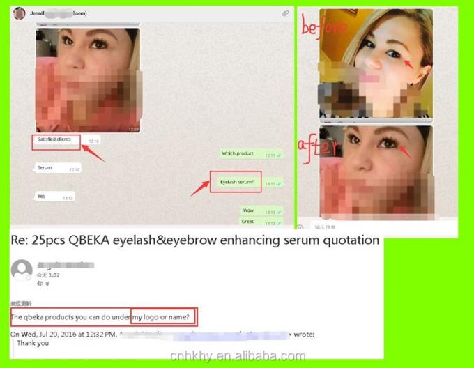 Bio-enzim ile daha uzun göz kirpikleri deneyin Göz kirpik büyümesi Serum raf ömrü 3 yıl 2
