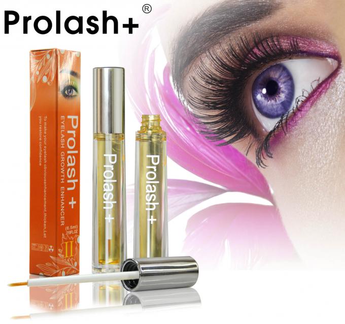 Günlük makyaj Prolash 6.5ml Göz kirpikleri / kaş büyütücü daha dolu kirpikler için 0