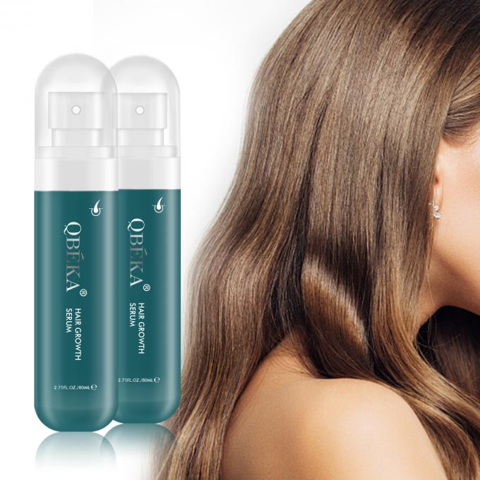 80ml Saç Büyütme Yağı Özel Etiket Ürün Profesyonel QC Ekibi Saç dökülmesi karşıtı serum 4