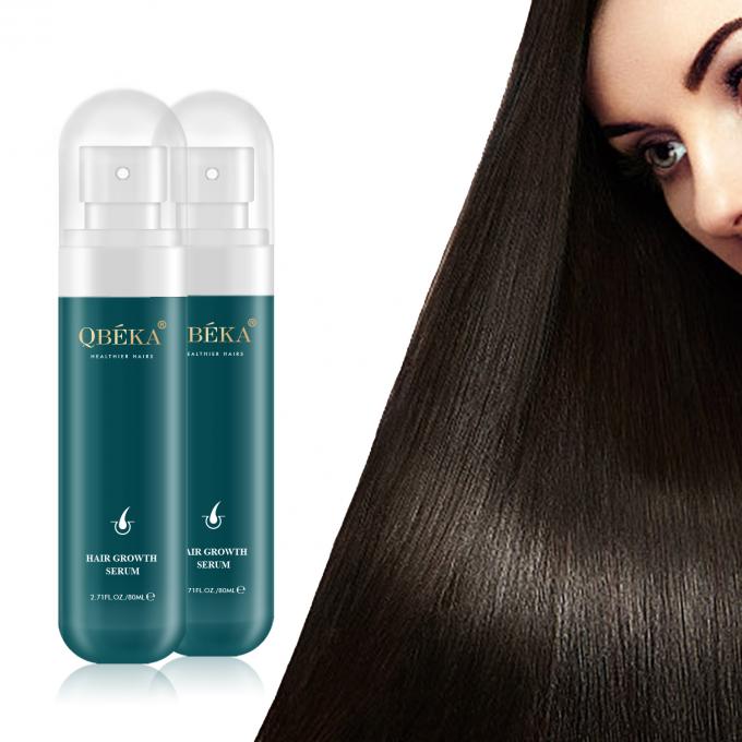 80ml Saç Büyütme Yağı Özel Etiket Ürün Profesyonel QC Ekibi Saç dökülmesi karşıtı serum 5