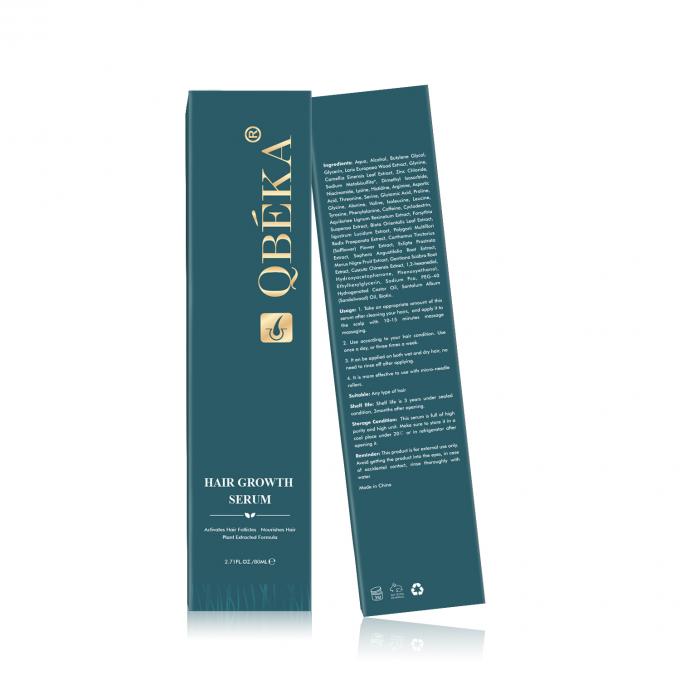 80ml Saç Büyütme Yağı Özel Etiket Ürün Profesyonel QC Ekibi Saç dökülmesi karşıtı serum 8