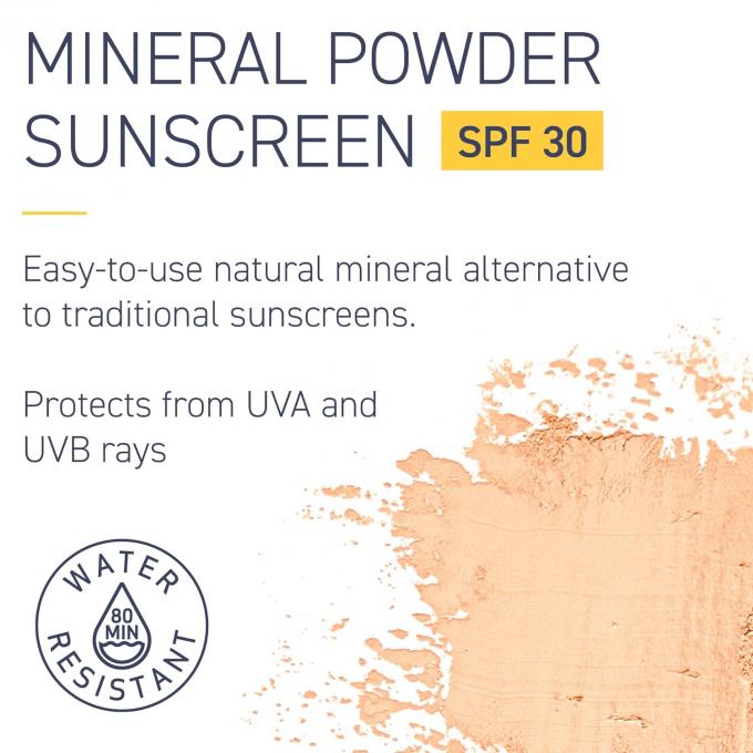 Mineral Powder Güneş koruyucu geniş spektrumlu UVA/UVB koruması ile SPF 30 1