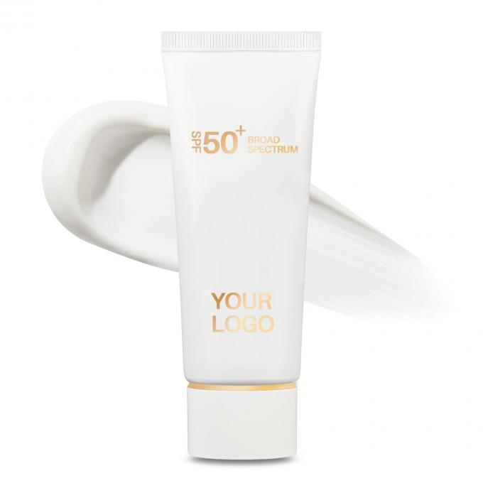 SPF 50 Erkekler İçin Güneş Koruyucu Geniş Spektrumlu UVA/UVB Koruması Hafif Beyaz kalıbı yok 0