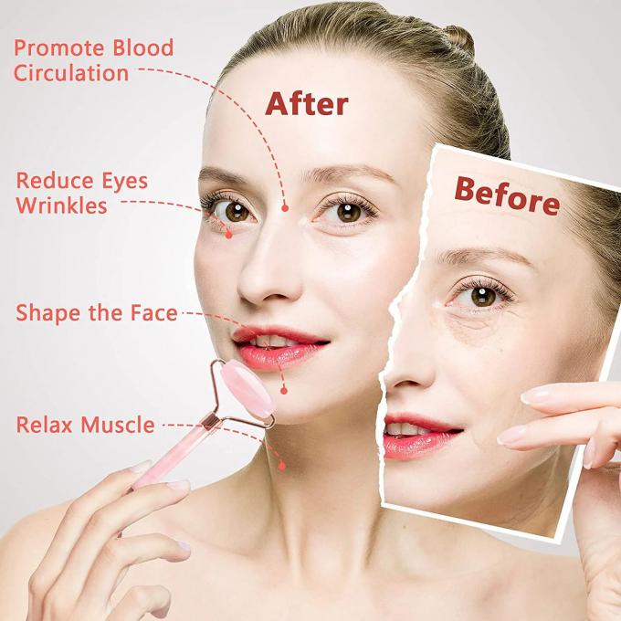 Özel Yeşim Roller Gua Sha Set Erkek Cilt Bakım Rutini ve Anti Yaşlanma için Güzellik Araçları 1