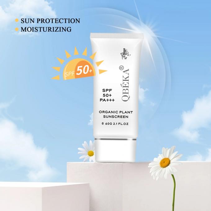 UVB Koruma Yüz ve Vücut için SPF 50 Özel Etiketli Organik Güneş Koruyucu 0