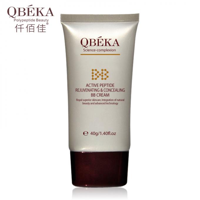 QBEKA Aktif Peptid Gençleştirici ve Gizleyici Yetişkinler İçin BB Kremi Cildin UV Onarımını Engelle 2