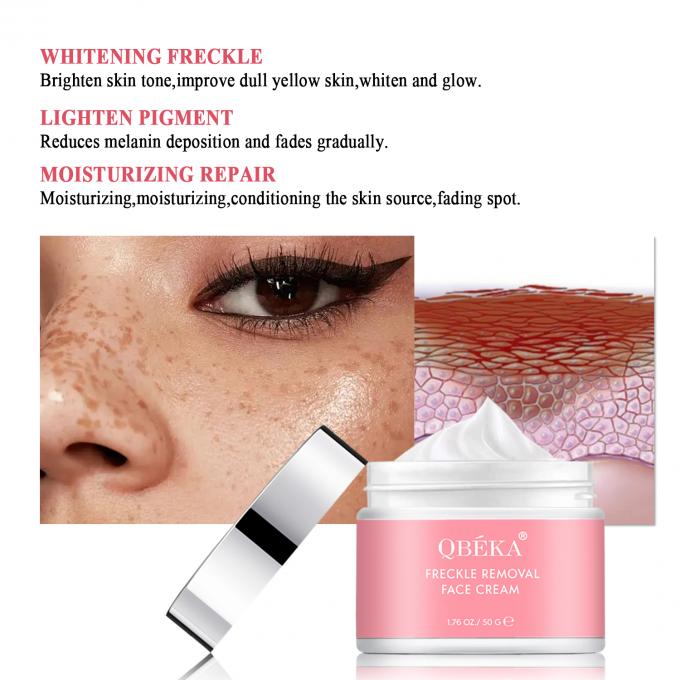 Qbeka E Vitamini Çay Ağacı Yağı Yetişkinler İçin Yüz Kremi Freckle Removal Dark Spot Corrector 0