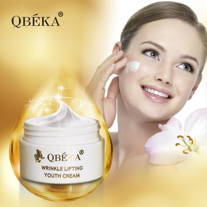 Gündüz Zamanı Kullanılan Organik C Vitamini QBEKA Koyun Plasenta Serumu Unisex için Yüz Kremi 0