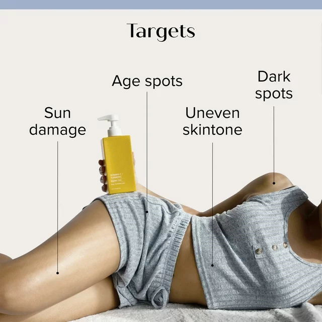 Özel C Vitamini Zerdeçal Kremi Vücut Losyonu Herhangi Bir Boyutlu Eşsiz Cilt Tonu için Nemlendirici 1