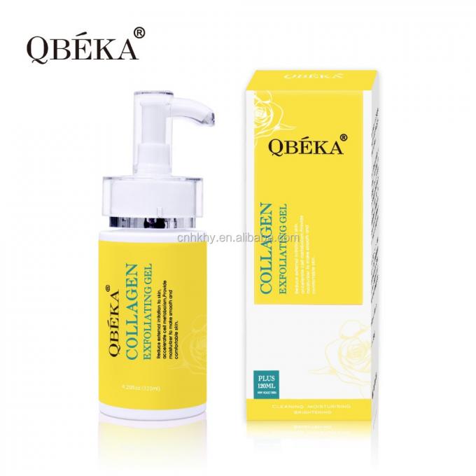 Deri için exfoliating scrub nemlendirici kolajen nemlendirici yüz ve el scrub 0