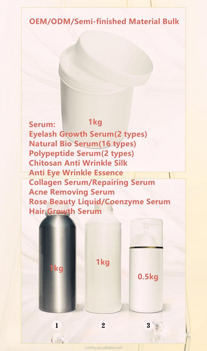 Yüksek indirimli nemlendirici kırışıklık önleyici serum için ionize edilmiş su iç malzemesi 0