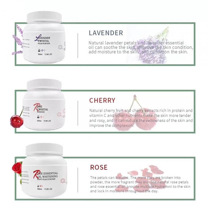 Ev Peel-Off Lavanda Jelly Mask Yüz Spa Anti Yaşlanma Hidratasyon Tozu Maskesi Özel 2