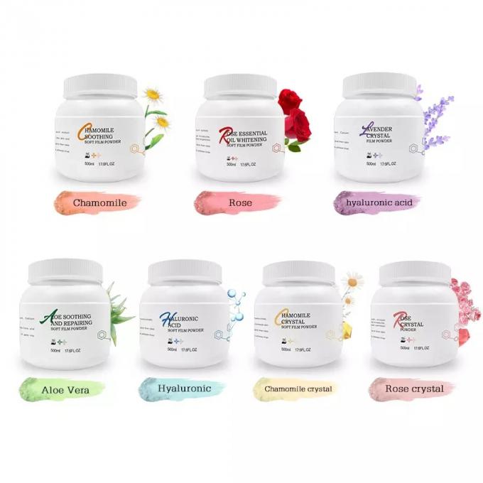 Özel Deri Bakım Güzellik Gül Jelly Mask Yüz ve Vücut Spa için Nemlendirici Toz 7