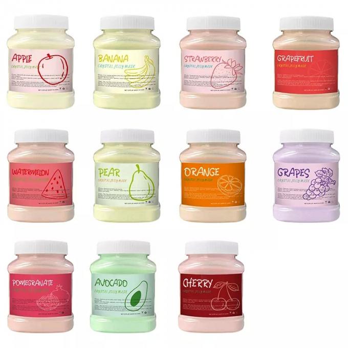 Yüz Bakımı için 650g Toplam Organik Meyve Maske Tozu DIY Kristal Jelly Maske Ürünü 0