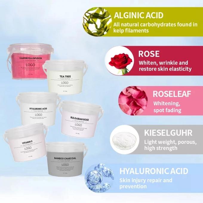 Yüz Bakımı için 650g Toplam Organik Meyve Maske Tozu DIY Kristal Jelly Maske Ürünü 10