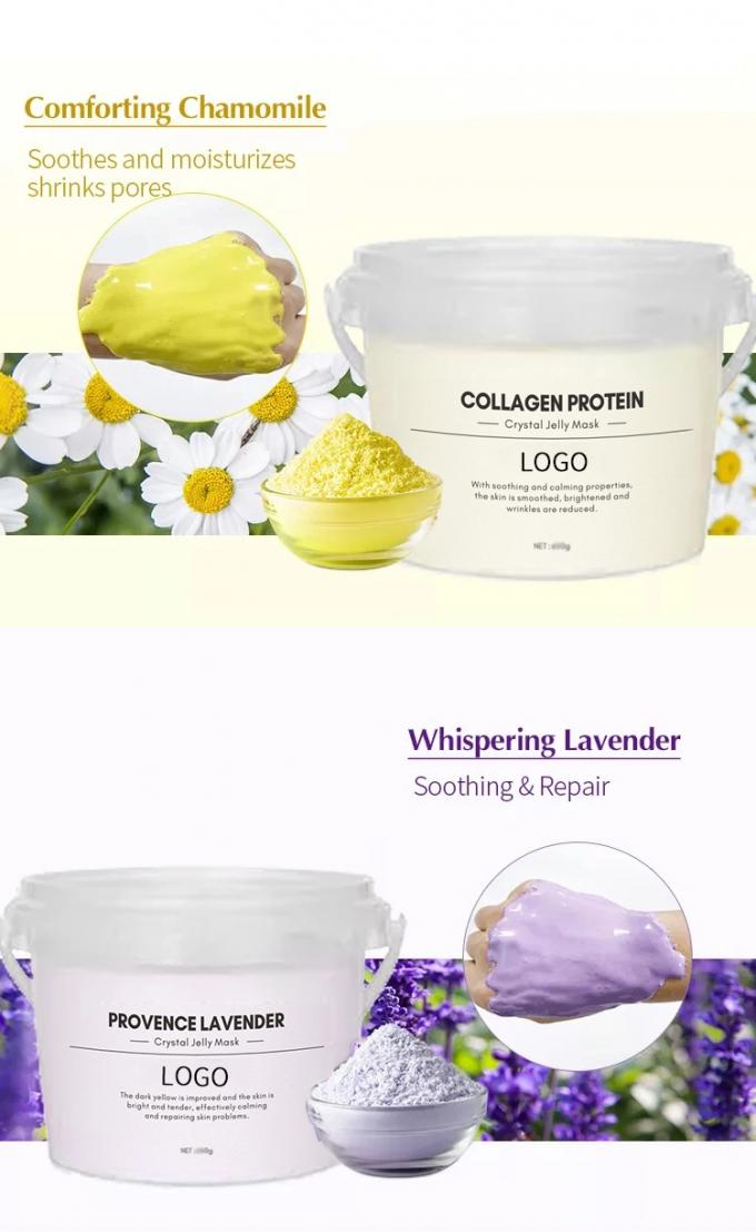Spas Salonları'nda Yüzün için Hidratasyonlu Derin Temizlik Maske Tozu 200g 5