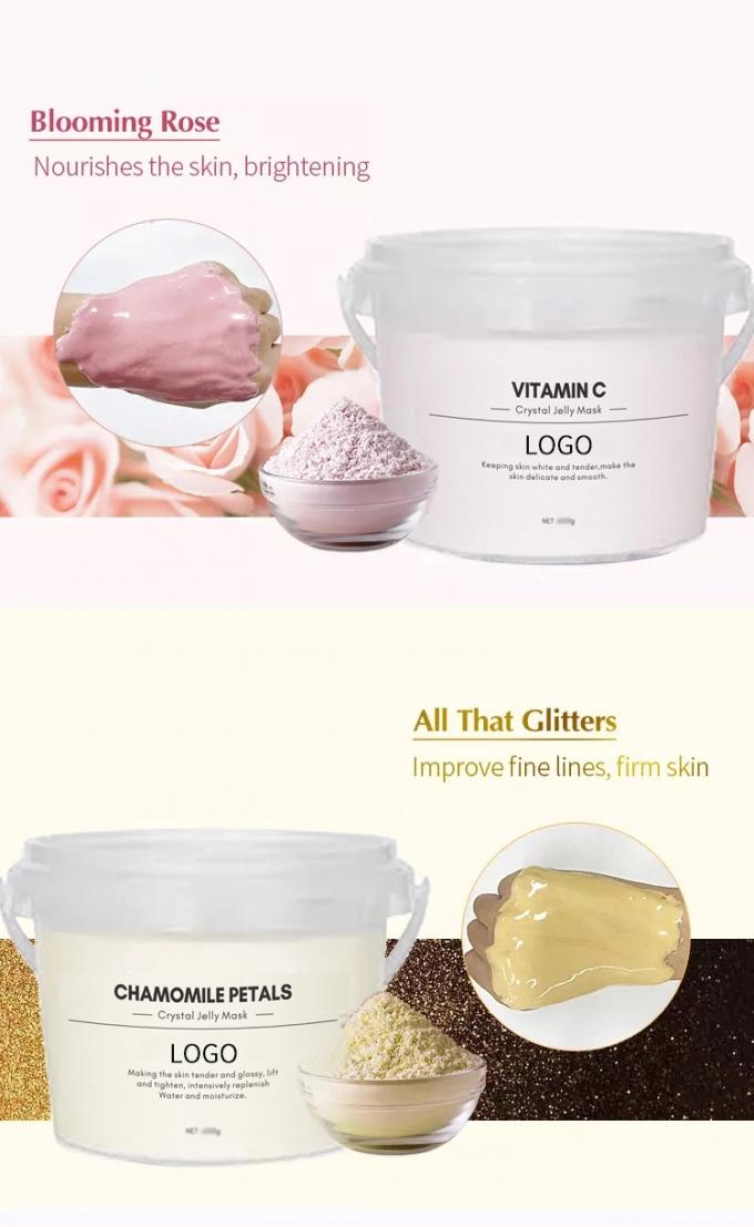 Spas Salonları'nda Yüzün için Hidratasyonlu Derin Temizlik Maske Tozu 200g 6