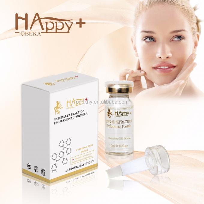 Üretilen QBEKA Yaşsız Mucize Koenzim Q10 Nemlendirici C Vitamini Serumu 10ml 0