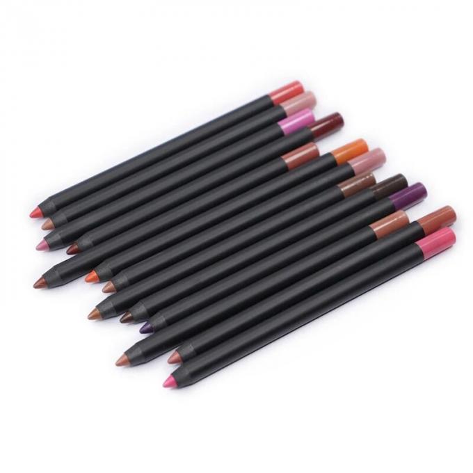 Kimyasal Çok Fonksiyonlu Eyeliner Çeşitli Renkli Dudak Doldurucu ve Kaş Kalemi 6