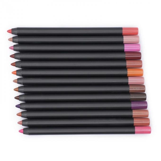 Kimyasal Çok Fonksiyonlu Eyeliner Çeşitli Renkli Dudak Doldurucu ve Kaş Kalemi 5