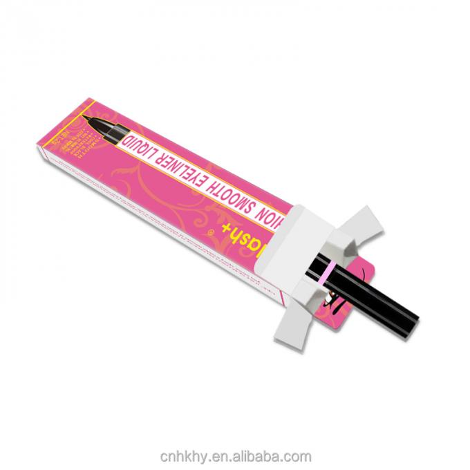 Karbon Siyah Eyeliner Kalem Su Aktif Özel Etiket Eyeliner Gül Altın Renkli 4