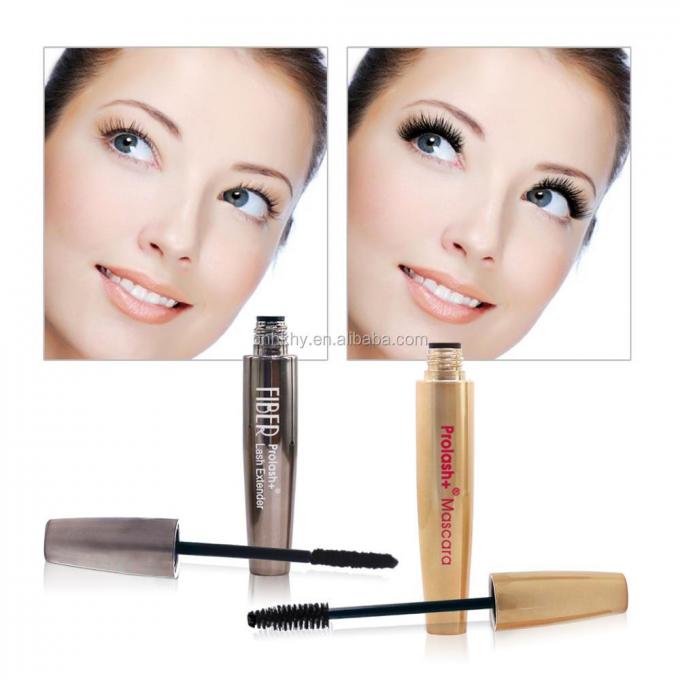 Eşsiz Makyaj Su geçirmez 3D Lashes Mascara Lash Büyüme Ürünü ve Doğal Lif 0