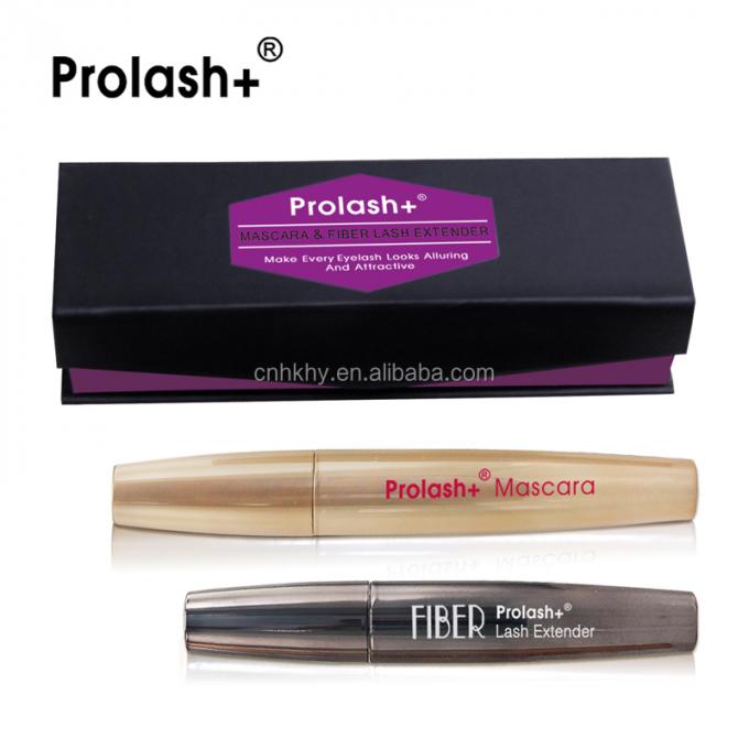 Prolash Mascara Fiber Lash Extender Yarım Kalıcı Su geçirmez Siyah Kirpik Uzantısı 0