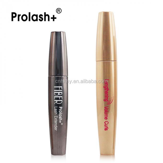Prolash Mascara Fiber Lash Extender Yarım Kalıcı Su geçirmez Siyah Kirpik Uzantısı 5