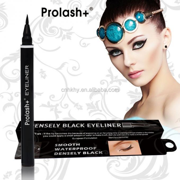 Kimyasal bileşen Prolash Halal Eyeliner Uzun süreli etki için sıvı göz lineri 0