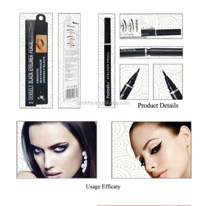 Kimyasal bileşen Prolash Halal Eyeliner Uzun süreli etki için sıvı göz lineri 2