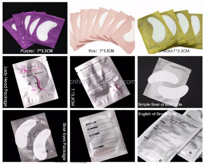 Mor Göz Altı Yastıkları Göz Gel Tedavisi için Lint Free Hydrogel Göz Yamağı 9